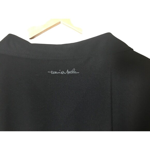 Travis Mathew Shirt Men's Size XXL Black Polo Short Sleeves - Picture 6 of 8